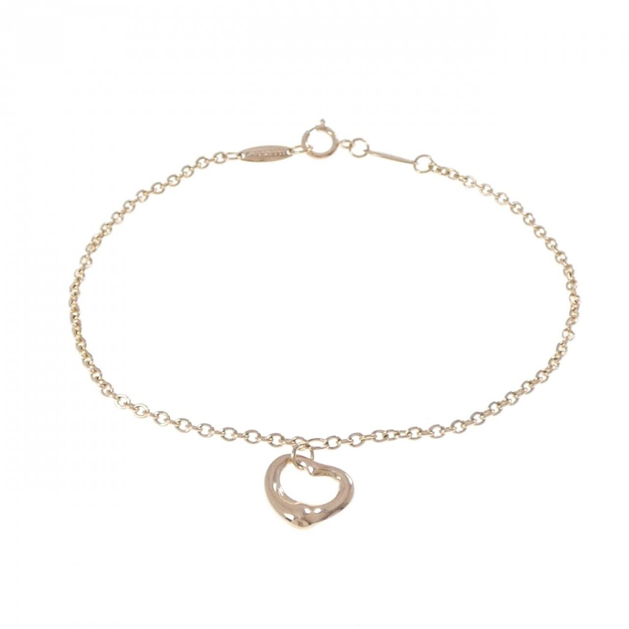 ティファニー オープンハート ブレスレット