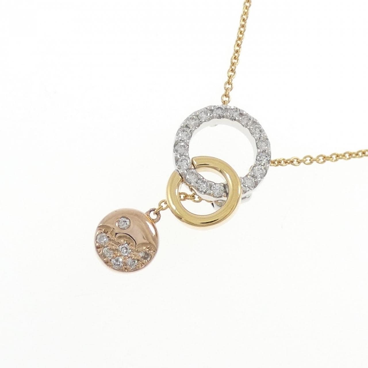 ヴァンドーム ダイヤモンド ネックレス 0.21CT