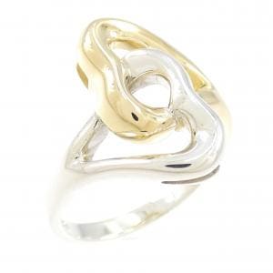 TIFFANY 925/750YG Heart Ring