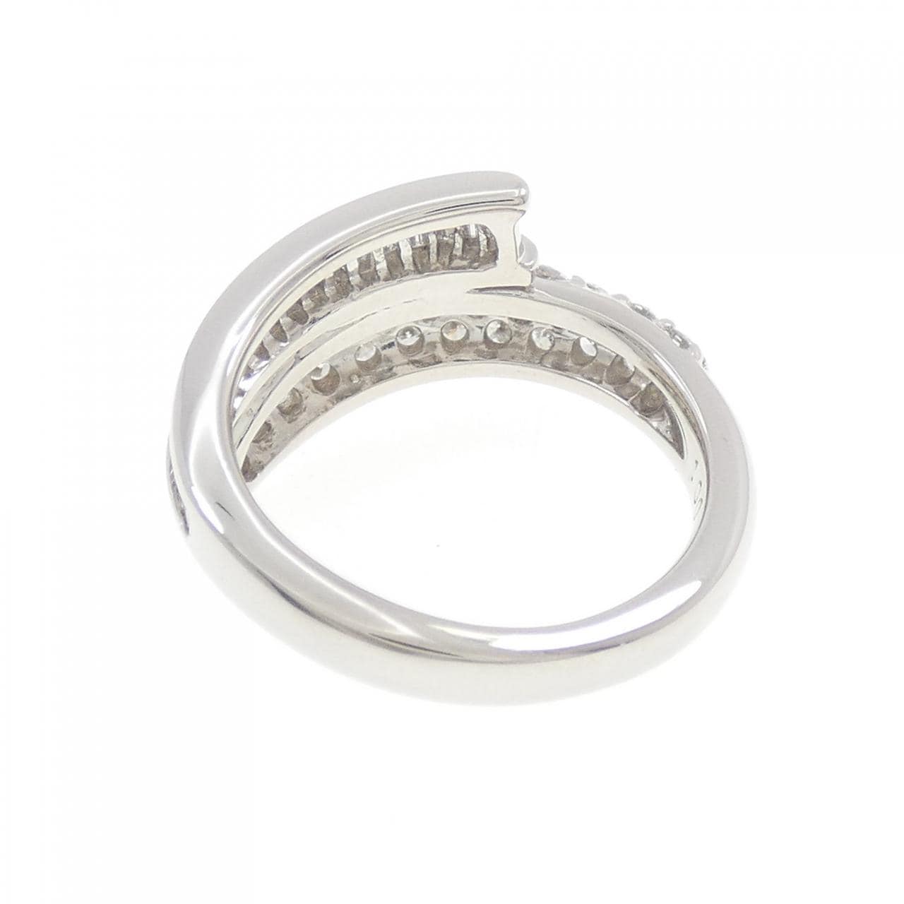 PT900 パヴェ ダイヤモンド リング 1.00CT