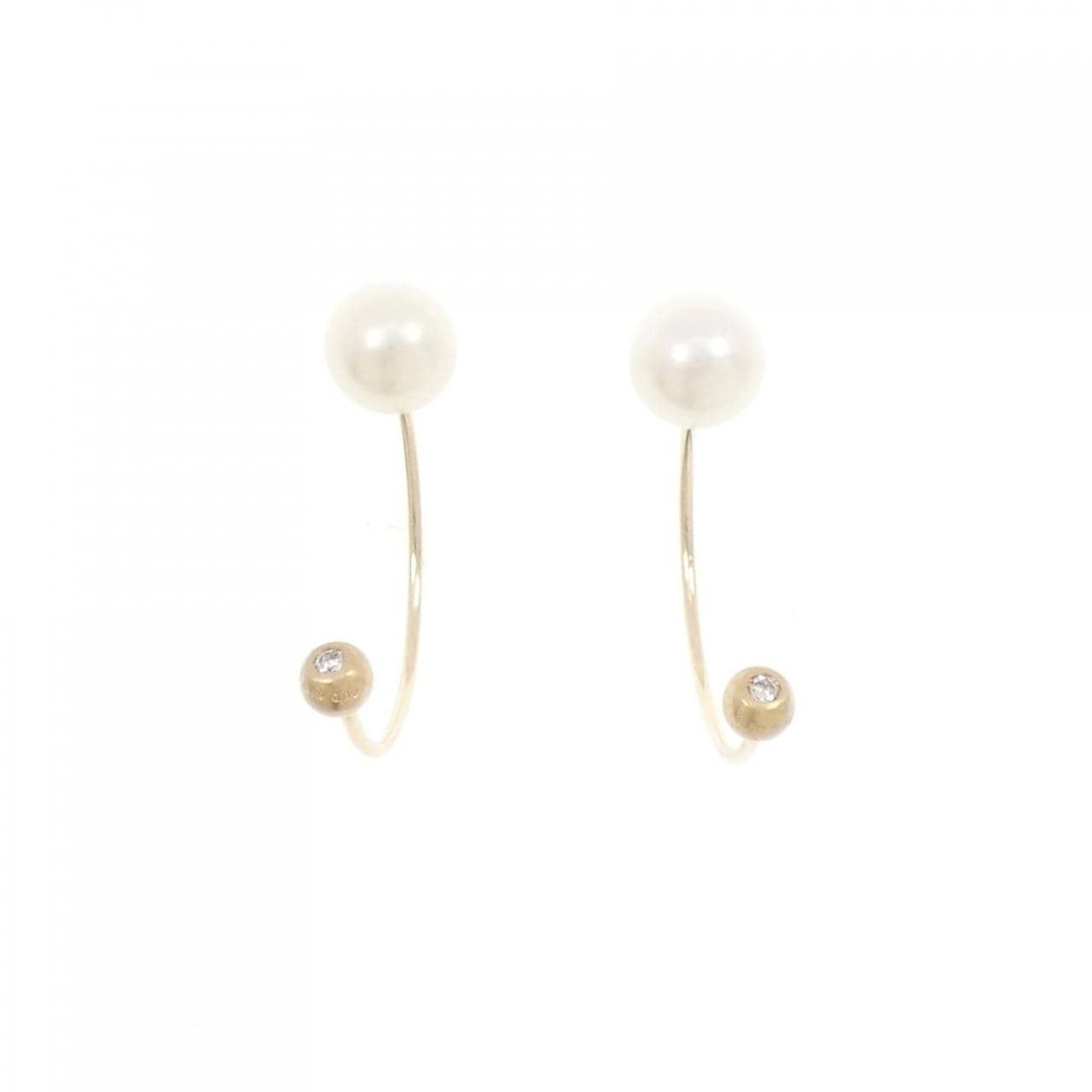 ヒロタカ アコヤパール ピアス 7.5mm