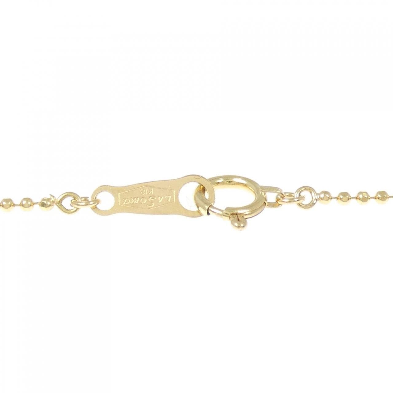 K18YG ダイヤモンド ネックレス 0.17CT