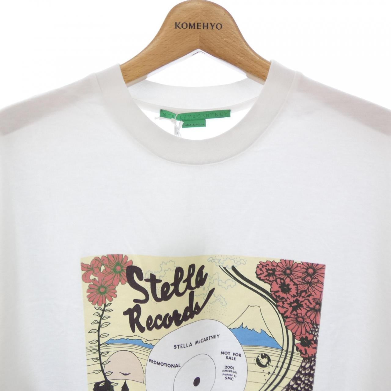 ステラマッカートニー STELLA MCCARTNEY レコードロンティ Tシャツ