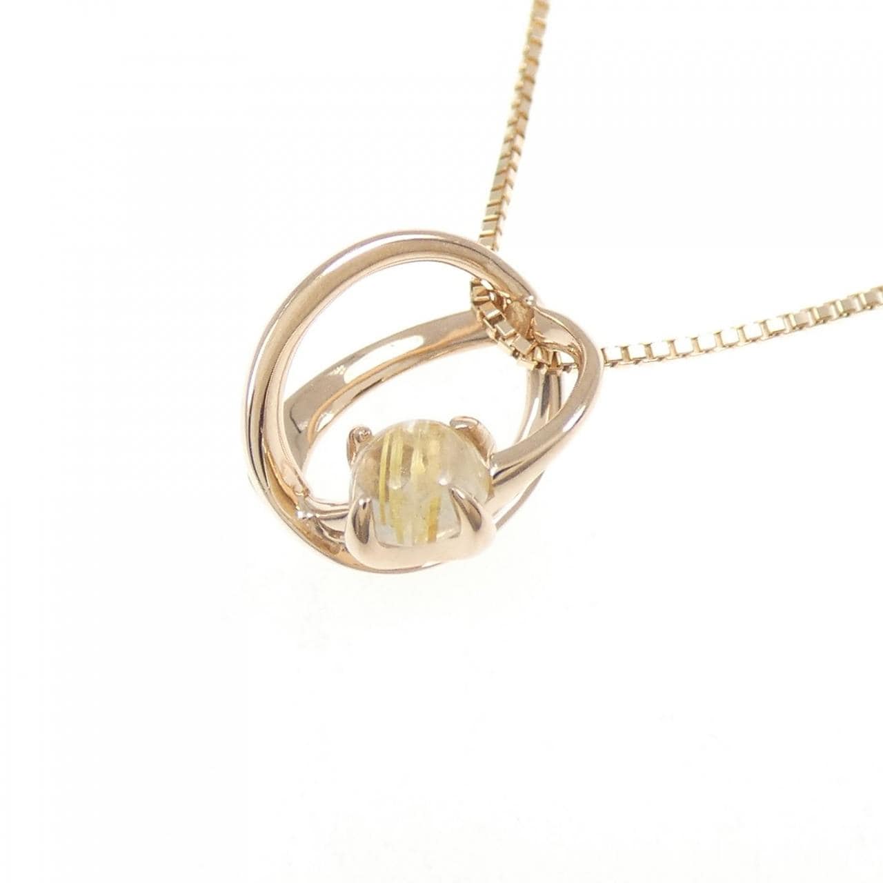 スタージュエリー ルチルクオーツ ネックレス