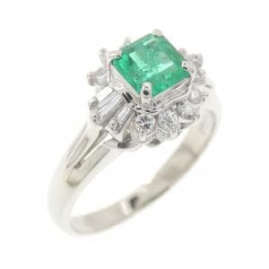 PT900 エメラルド リング 0.47CT