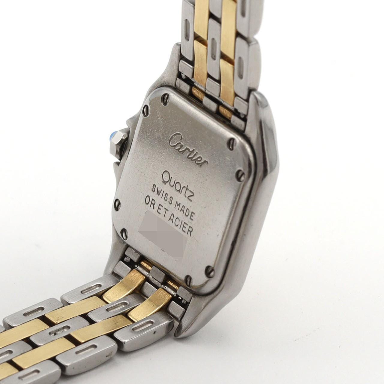 【ノーメンテナンス還元価格】カルティエ パンテールSM 2ROW W25029B6 SSxYG クォーツ