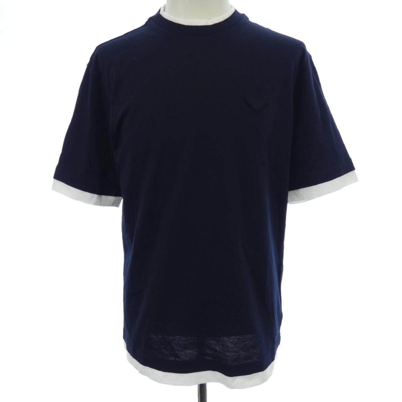 プラダ PRADA トライアングルロゴ UJN912 SOOO 11CD Tシャツ