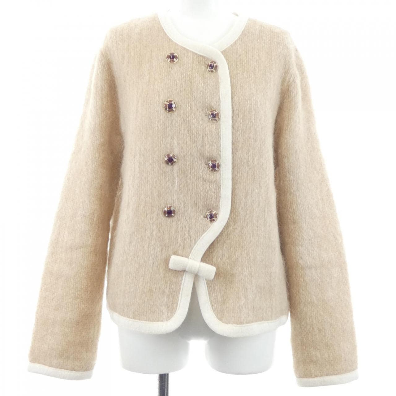 シャネル CHANEL COCO NEIGE P79655K11576 25N ノーカラージャケット