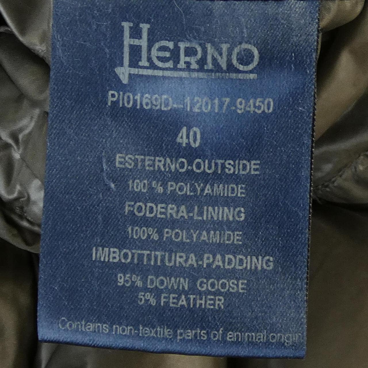 ヘルノ Herno PI0169D ダウンジャケット