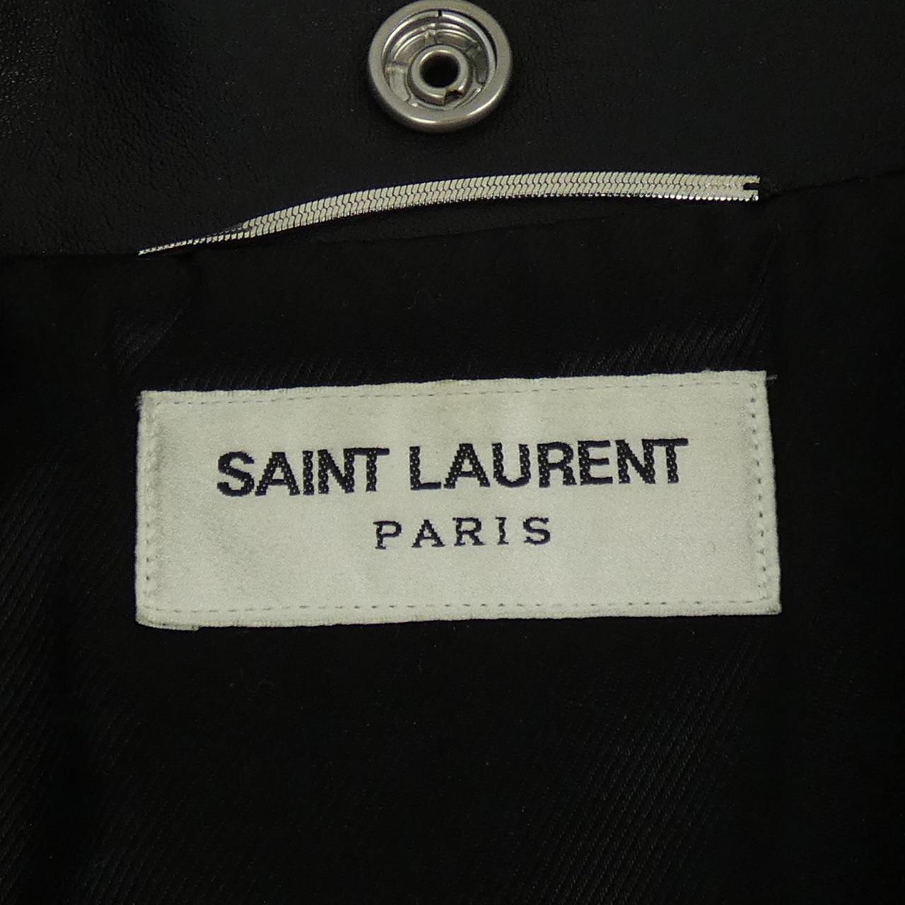 サンローラン SAINT LAURENT レザーライダースジャケット