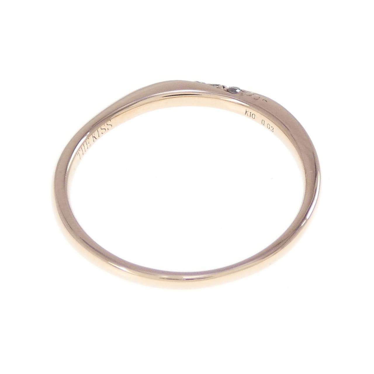 K10PG ダイヤモンド リング 0.03CT