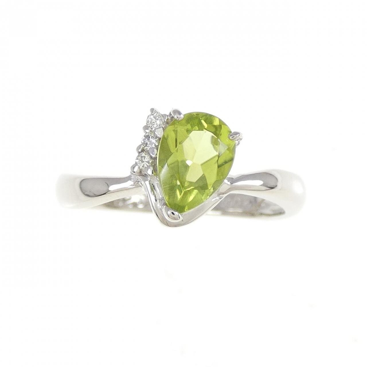 PT900橄欖石戒指 0.82CT