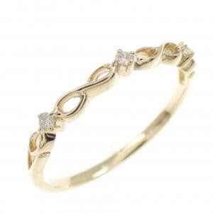 K10YG ダイヤモンド リング