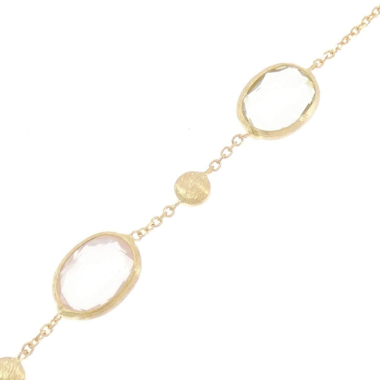 750YG カラーストーン ネックレス