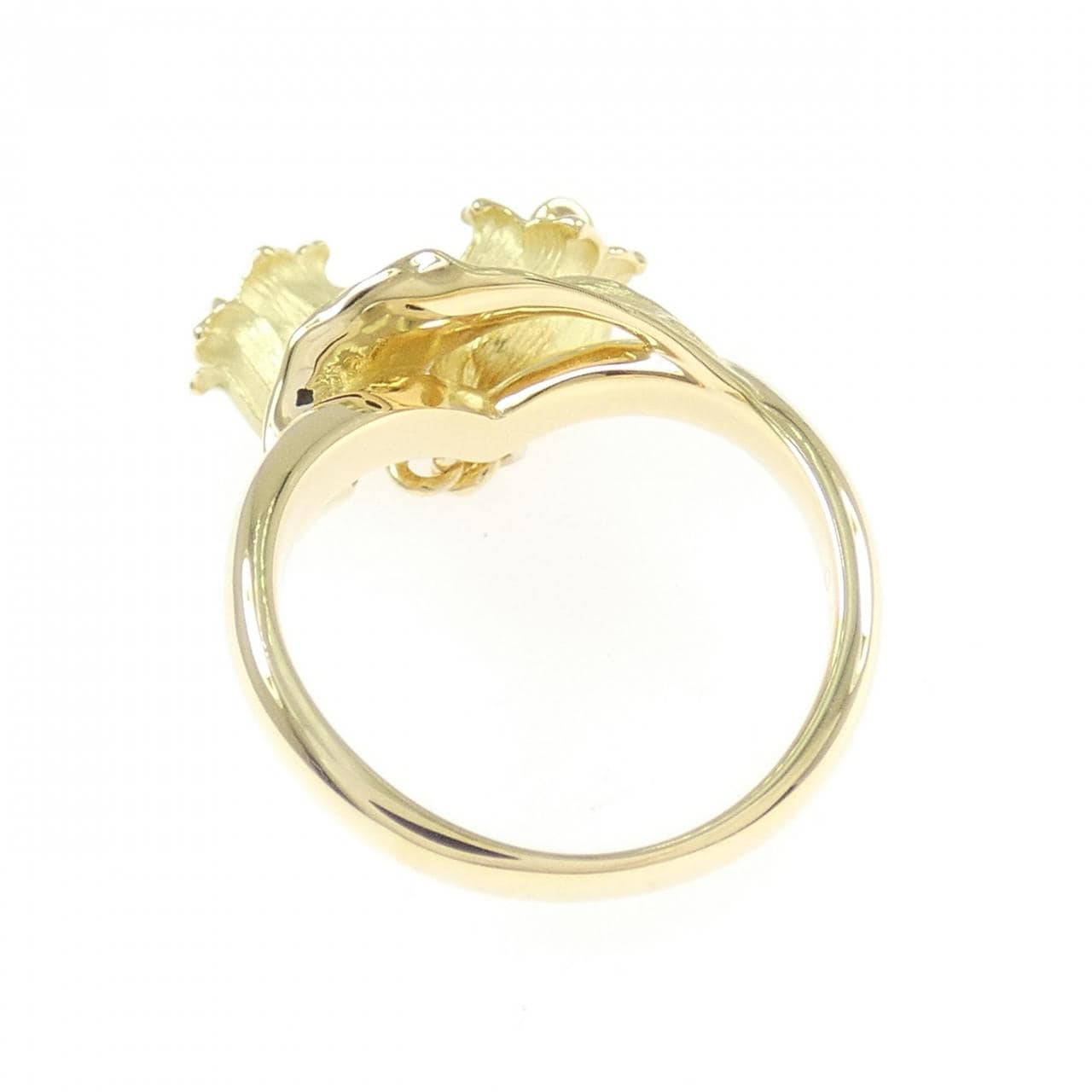 K18YG ダイヤモンド リング 0.02CT