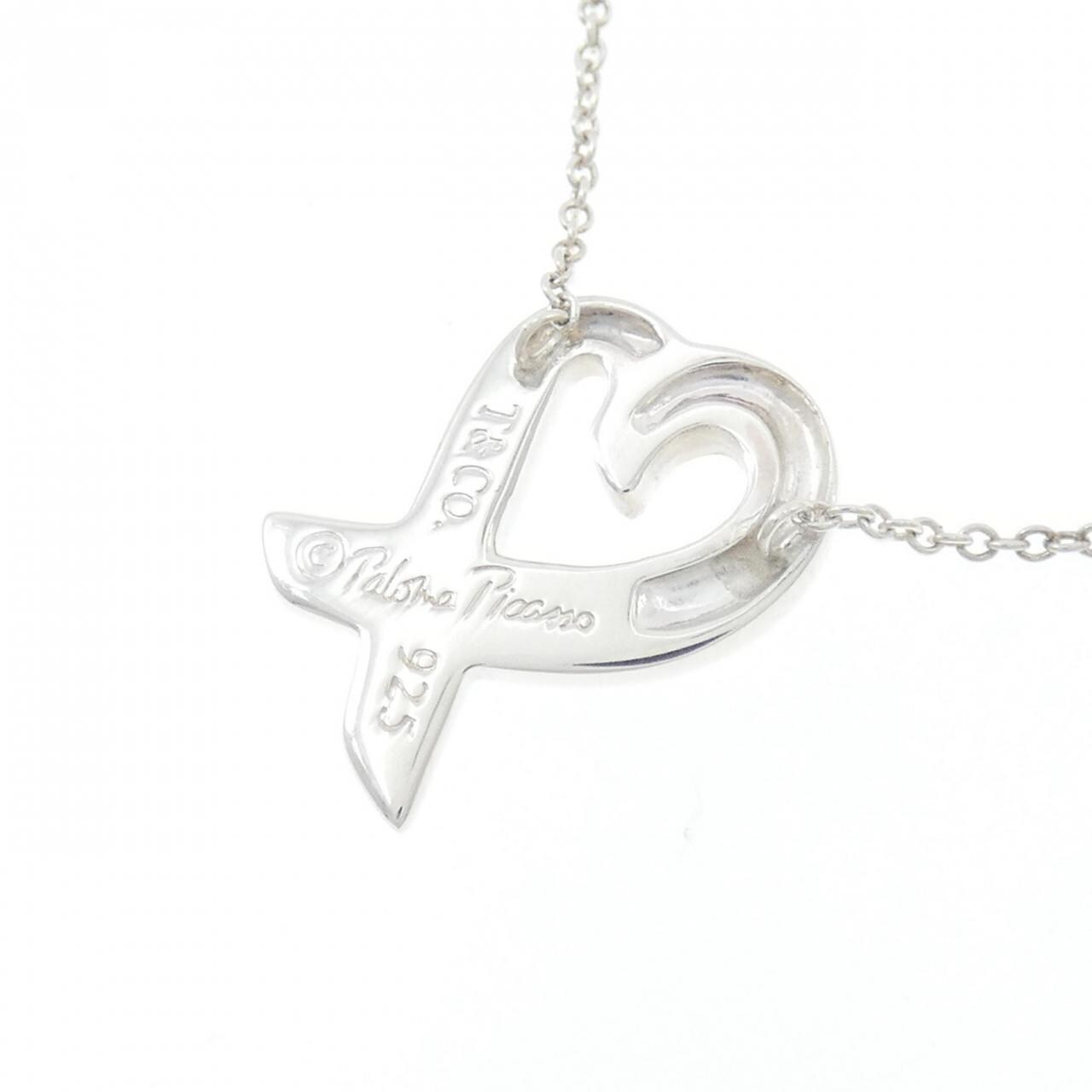 ティファニー ラビングハート スモール ネックレス