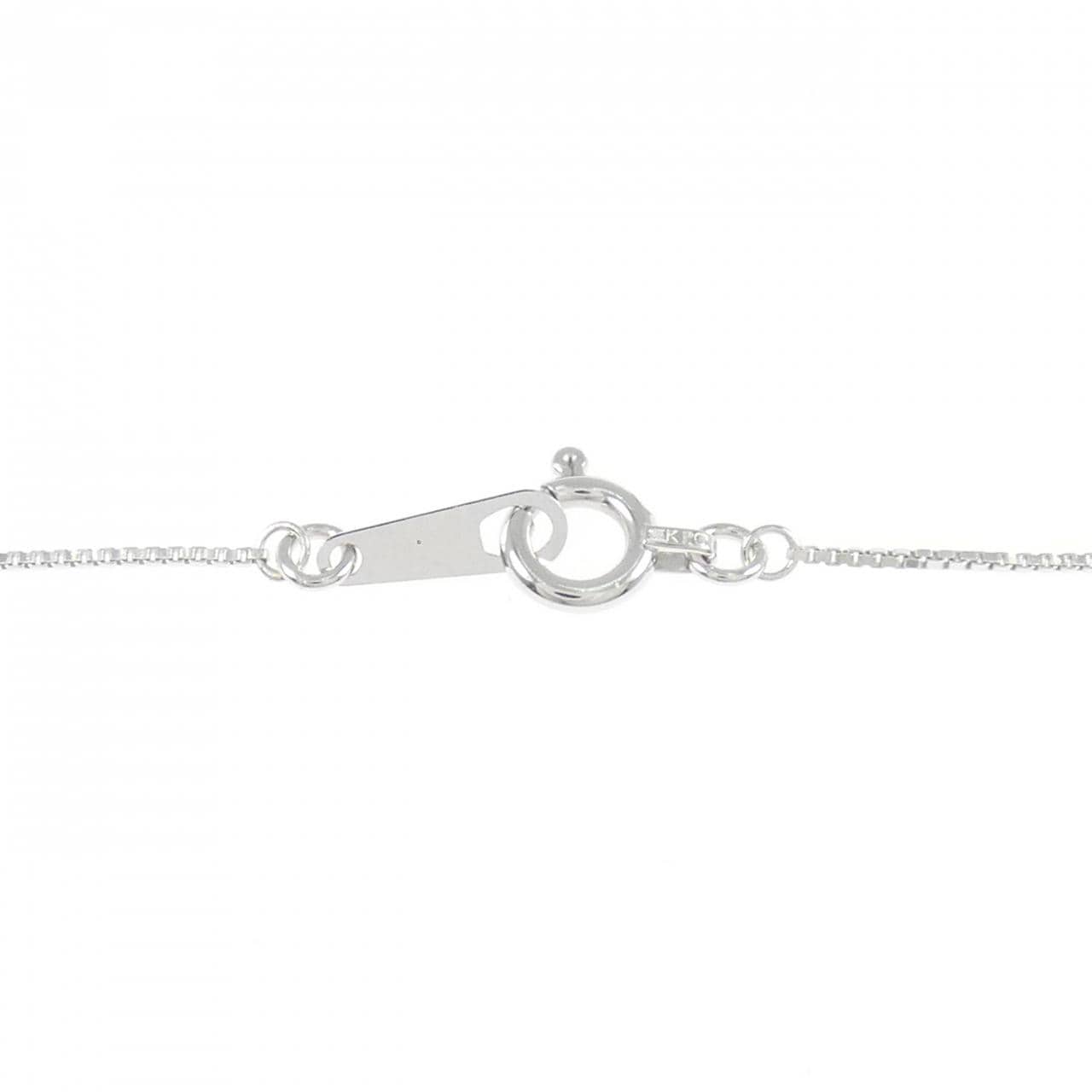 K10WG ダイヤモンド ネックレス 0.01CT