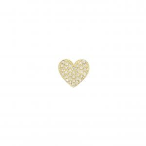 ビジュードエム ハートピアス 0.16CT 片耳