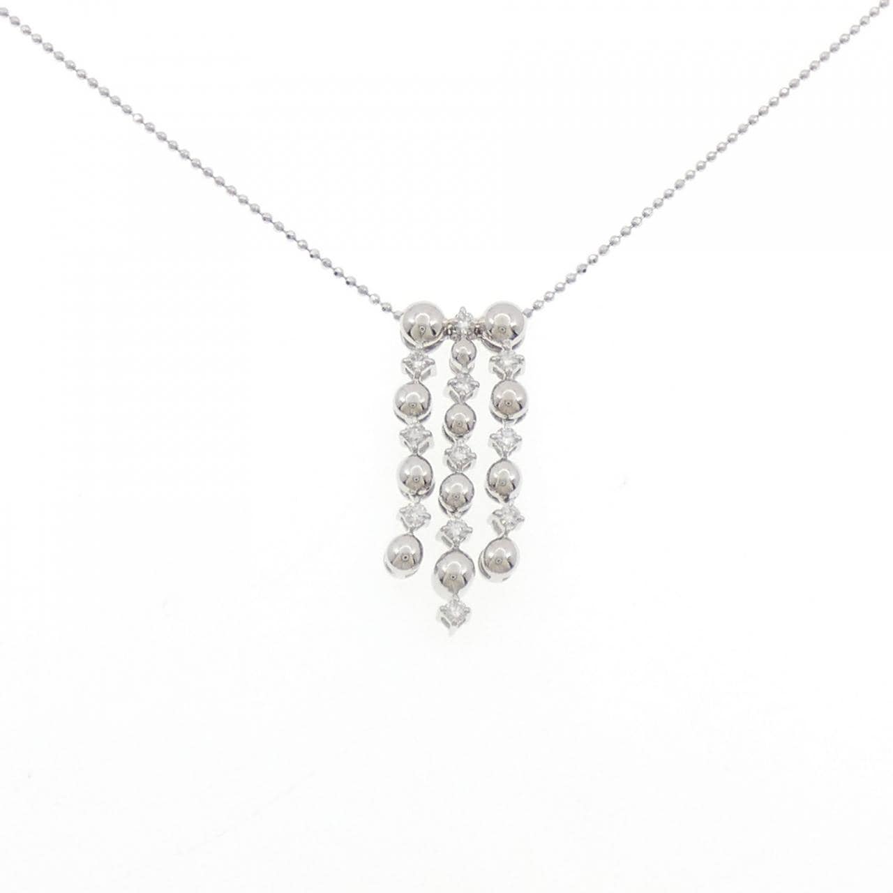 PT900/PT850 ダイヤモンド ネックレス 0.27CT