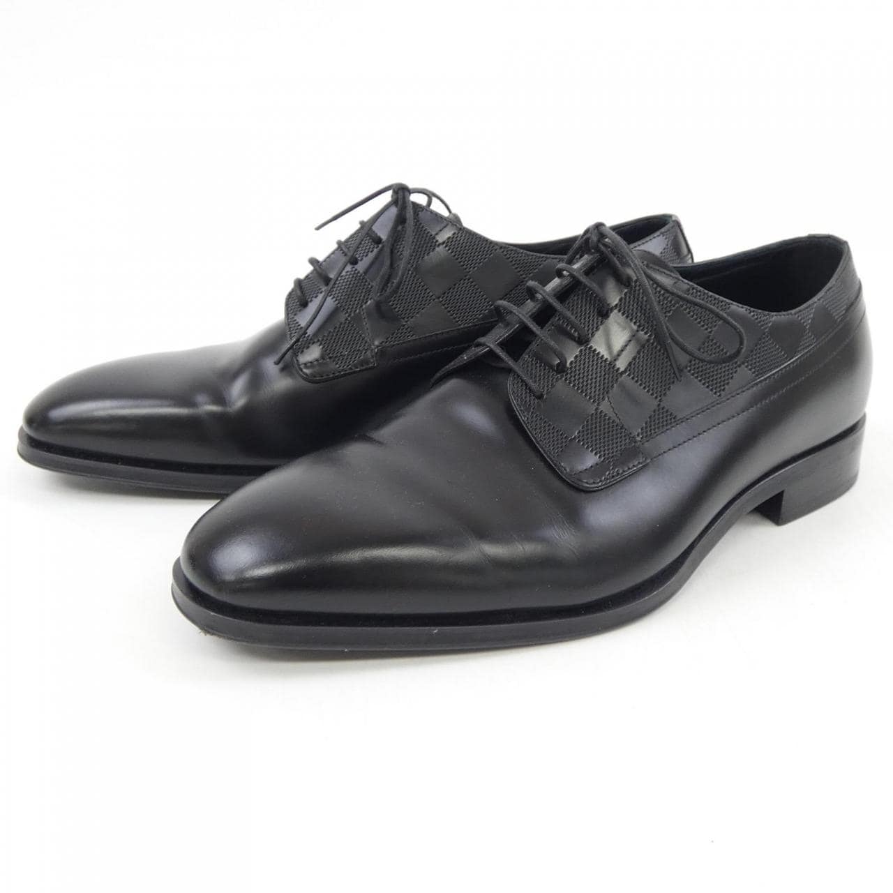 ルイヴィトン LOUIS VUITTON オースマンラインダービー シューズ