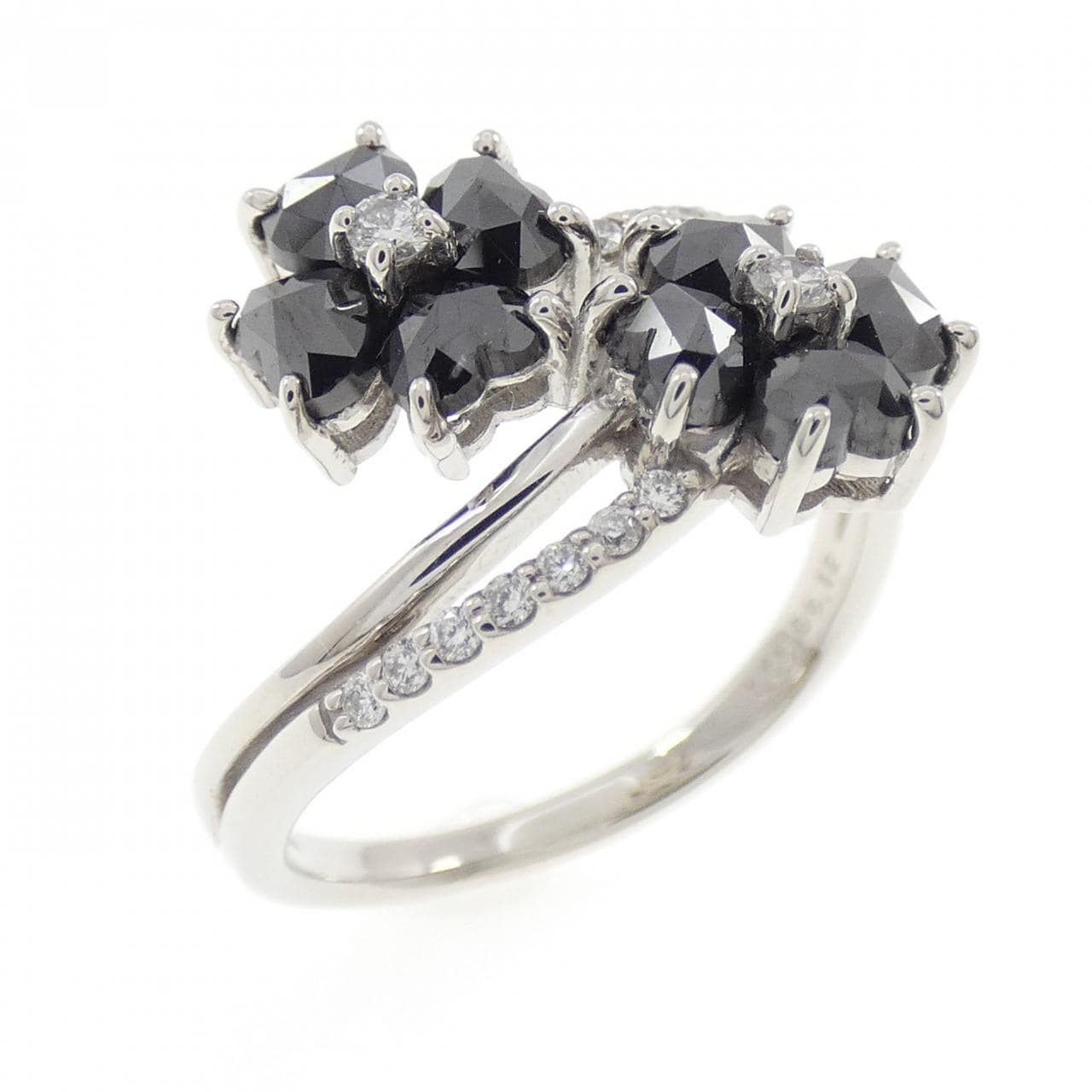 PT950 フラワー ダイヤモンド リング 1.00CT