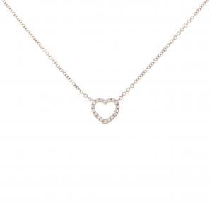 ティファニー メトロ ハート ミニ ネックレス