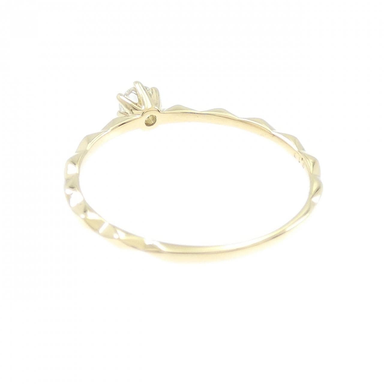 K18YG ダイヤモンド リング 0.10CT