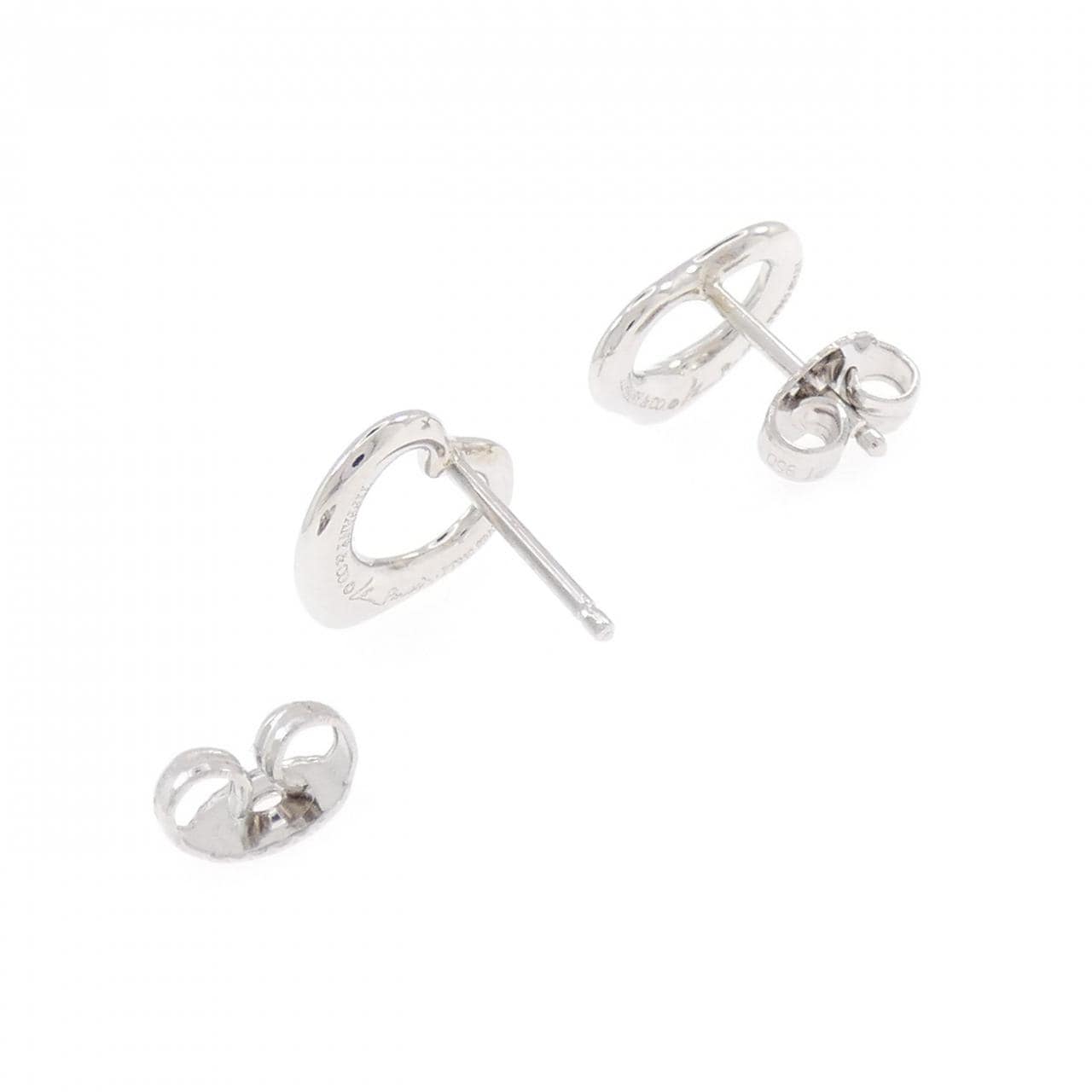 ティファニー オープンハート ミニ ピアス