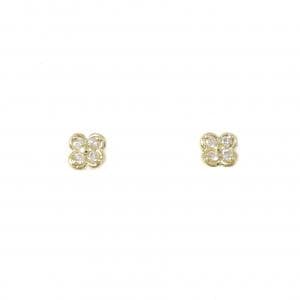 K18YG ダイヤモンド ピアス 0.10CT