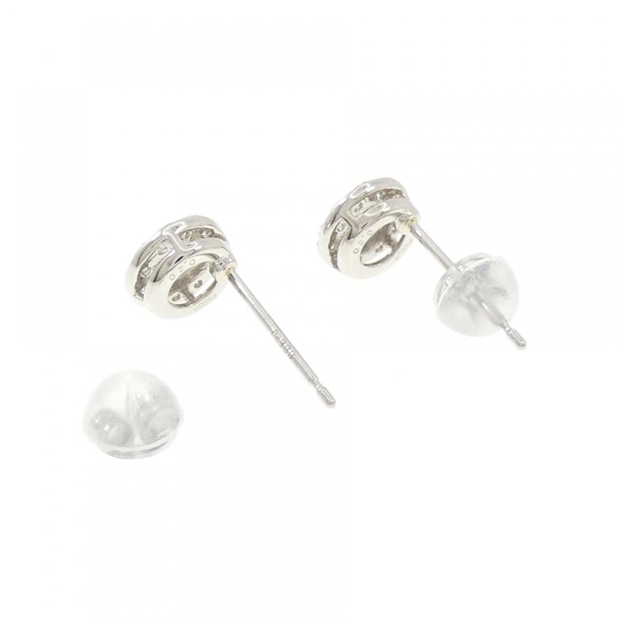 PT950/PT900 ダイヤモンド ピアス 0.40CT