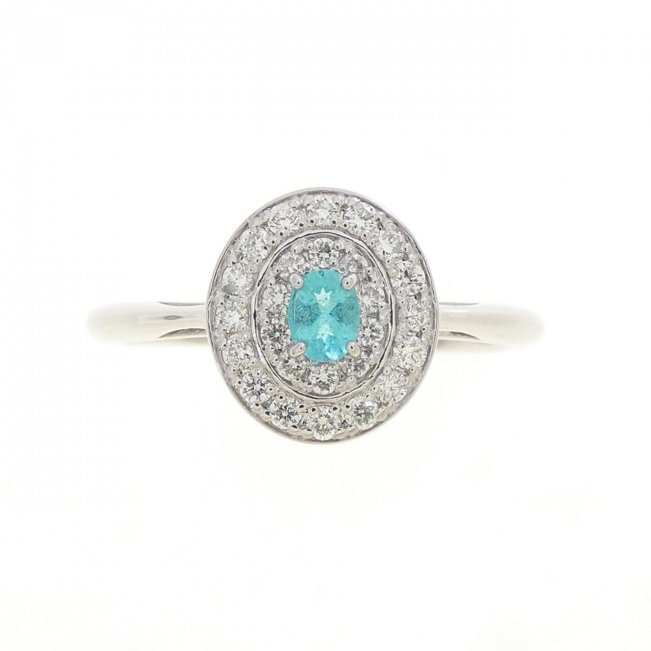 PT900 パライバトルマリン リング 0.07CT