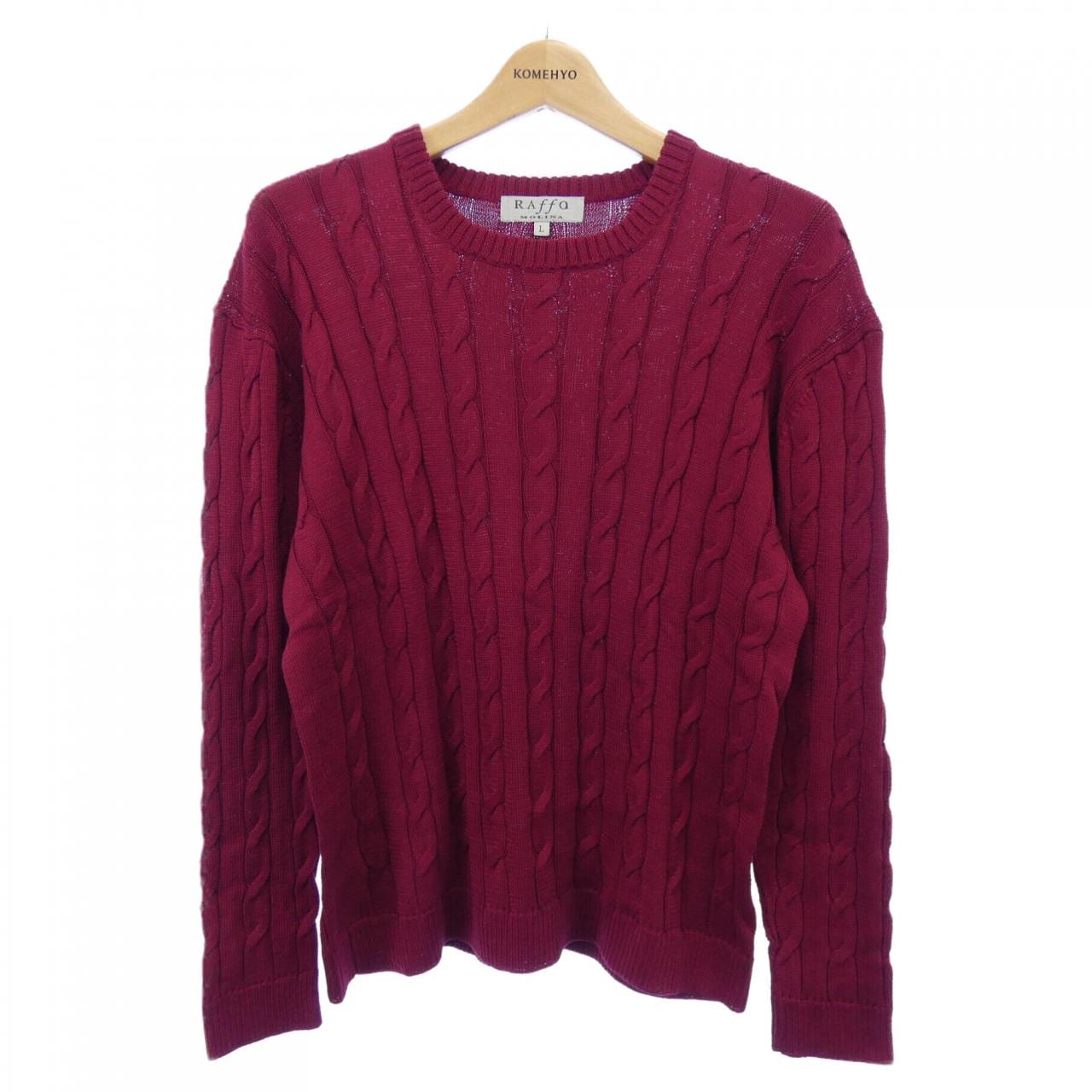 RAFFA MEDIUM CABLE ニット