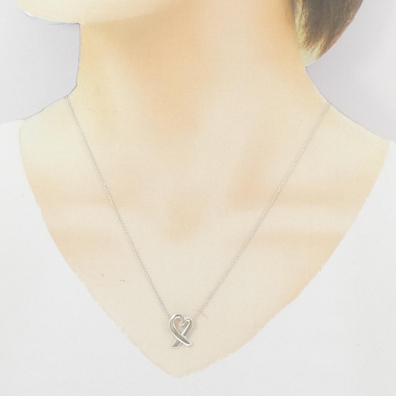 ティファニー ラビングハート スモール ネックレス