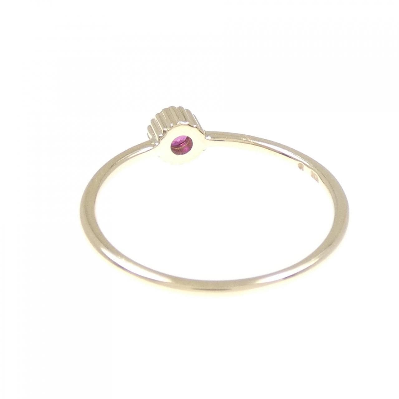 K10PG ルビー リング