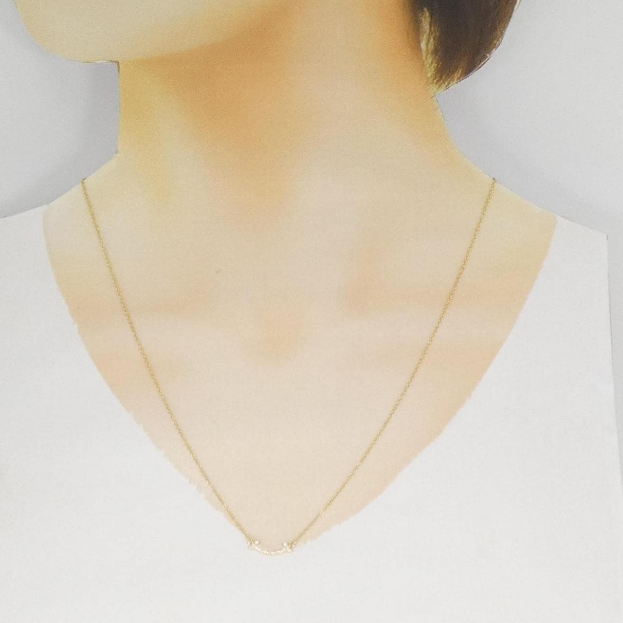 ティファニー Tスマイル ミニ ネックレス