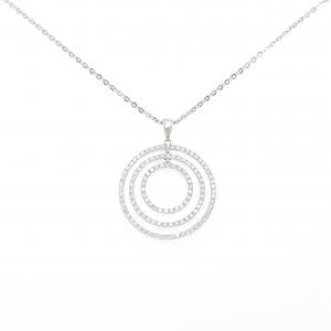 18KWG/750WG ダイヤモンド ネックレス