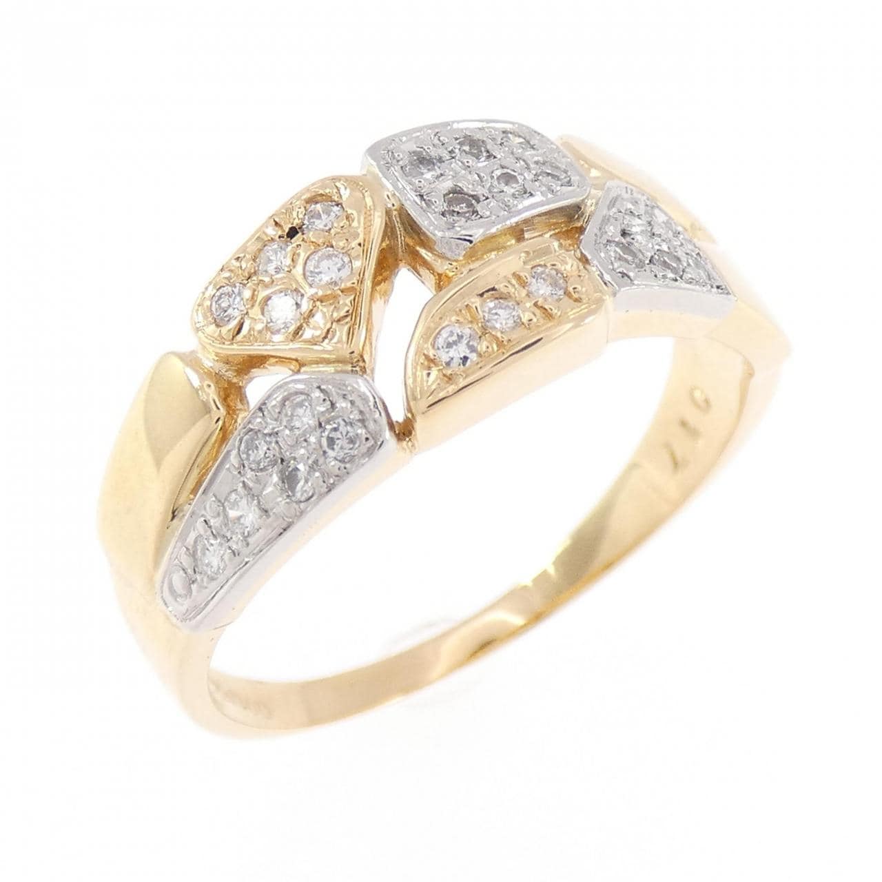 K18YG/PM900 ダイヤモンド リング 0.17CT