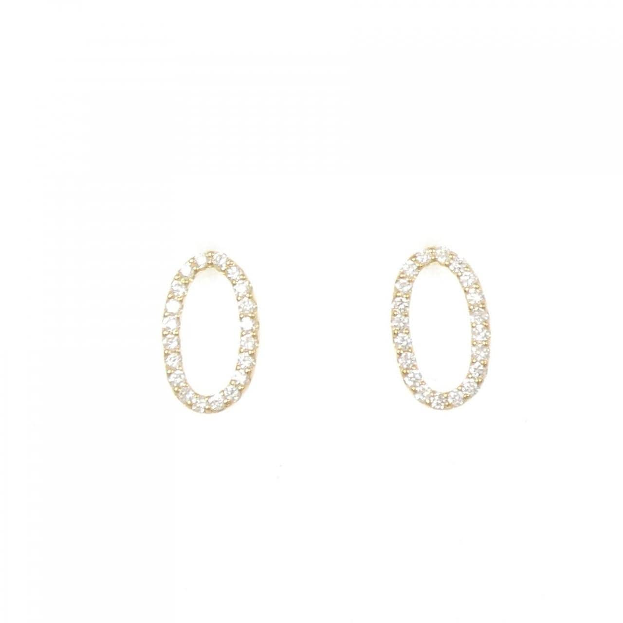 【リメイク】K18YG ダイヤモンド ピアス 0.20CT