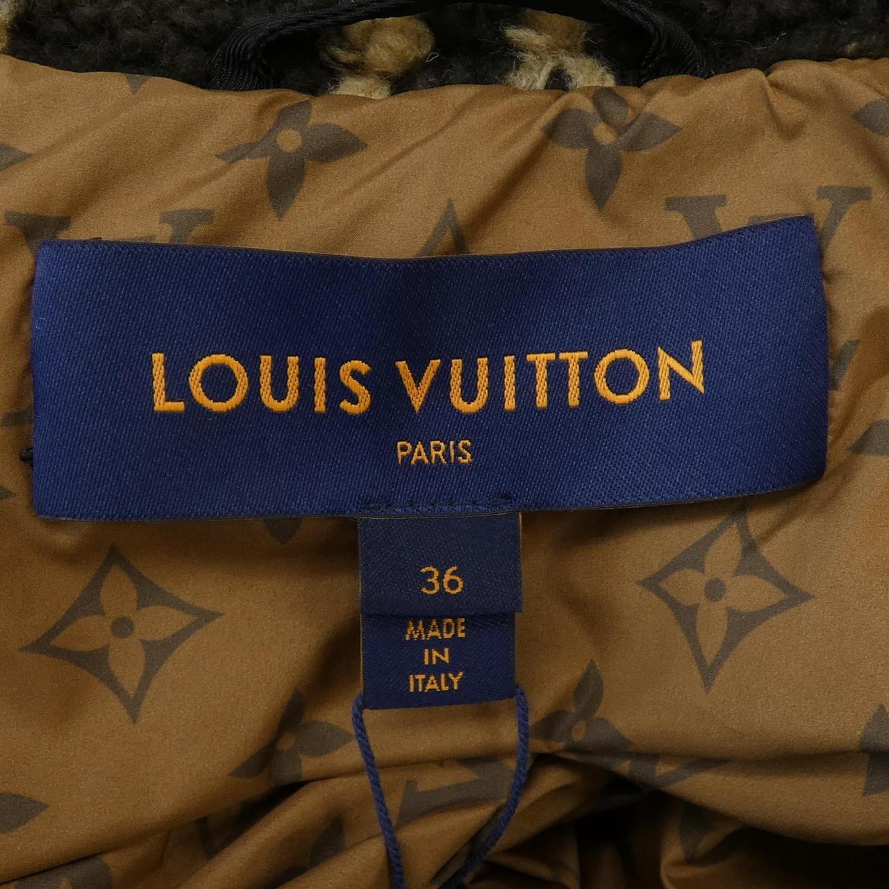 ルイヴィトン LOUIS VUITTON サテンアビエイターパーカ FMOW18H12 コート