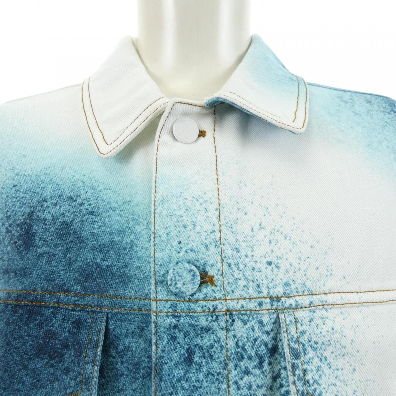 ルイヴィトン LOUIS VUITTON LVスプレーデニムジャケット HOA10WU14 デニムジャケット