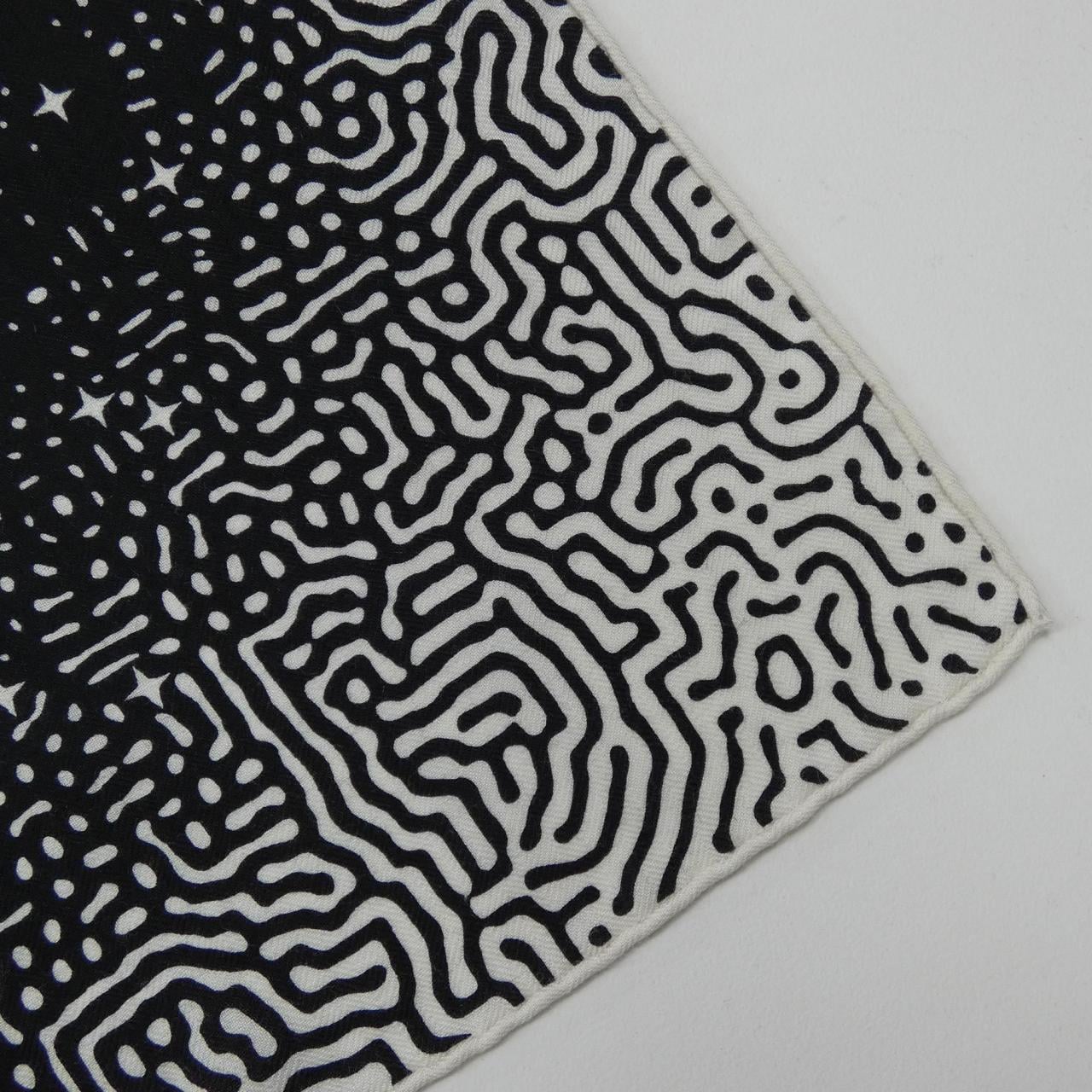 HERMES CLAIR DE LUNE H243430S Carre Jean 140 Shawl