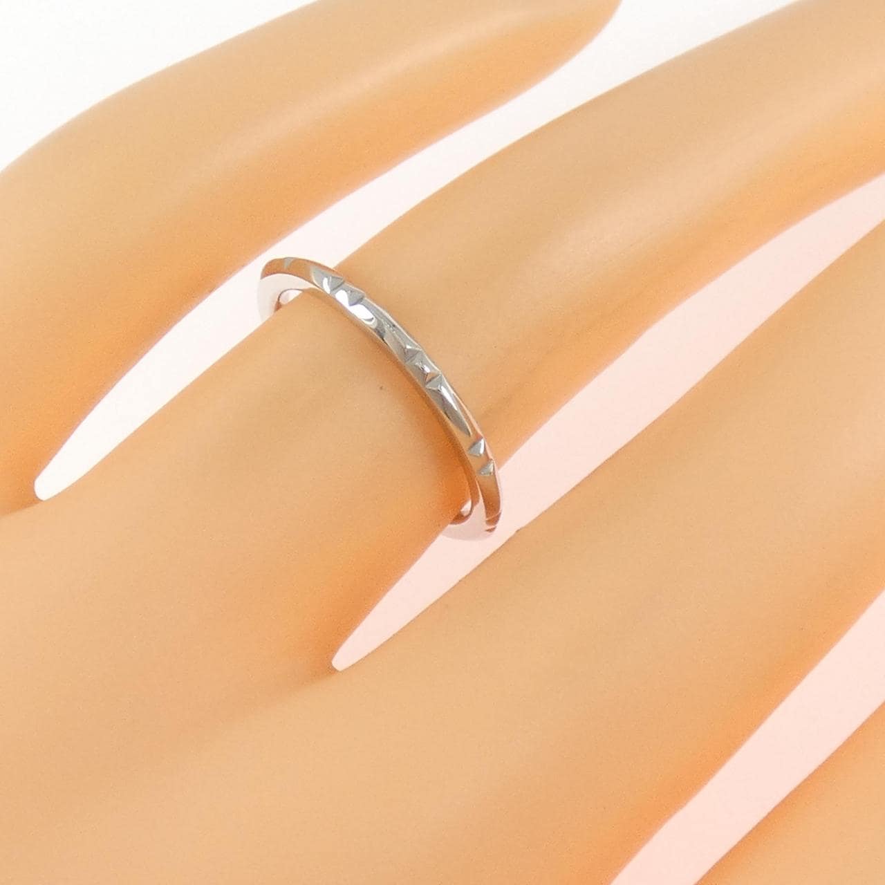 ティファニー Tトゥルー バンド リング