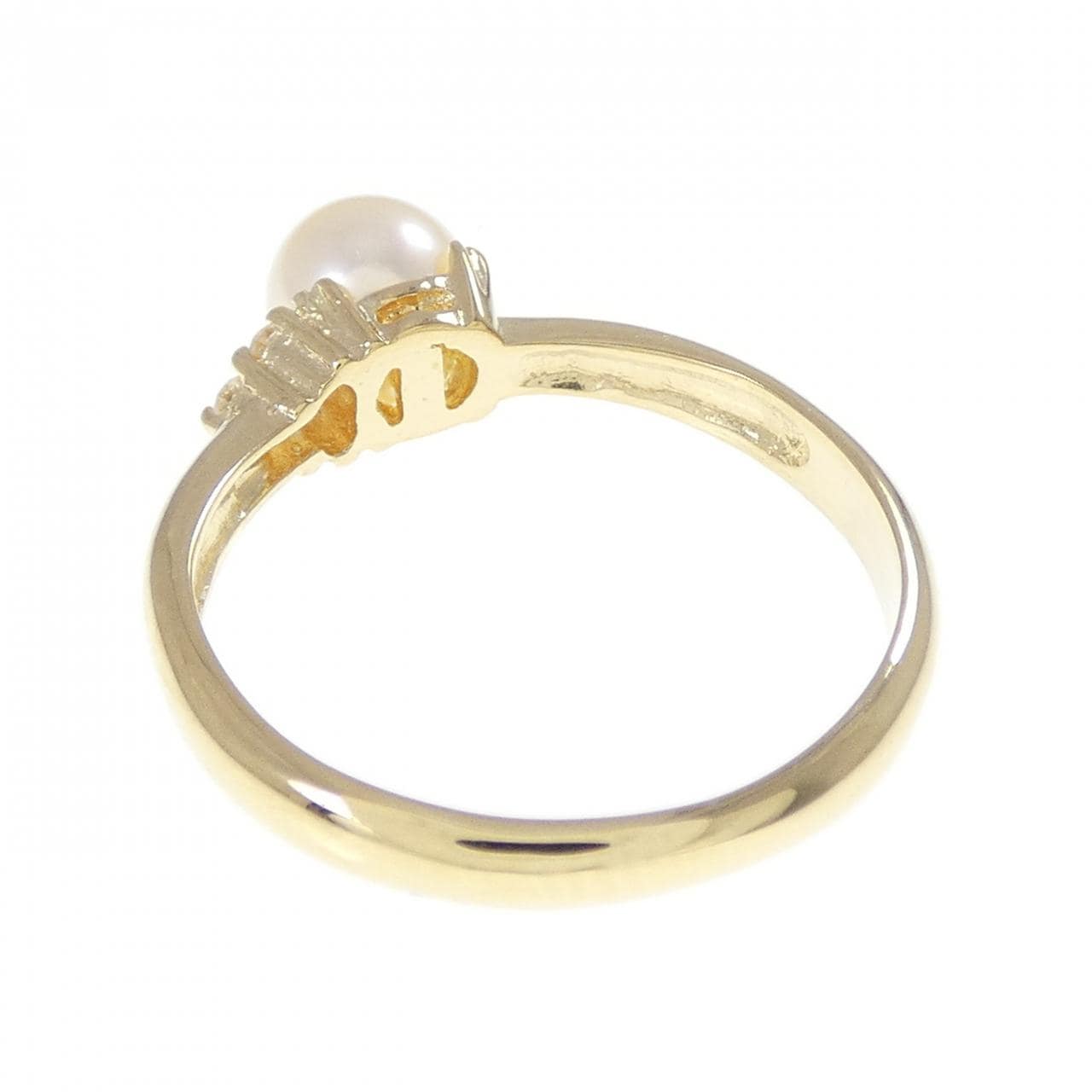 K18YG アコヤパール リング 5.1mm