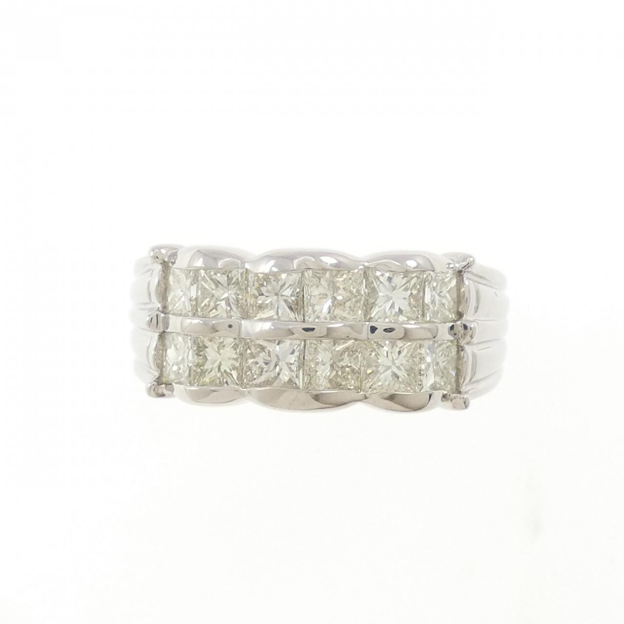 PT900 ダイヤモンド リング 2.00CT