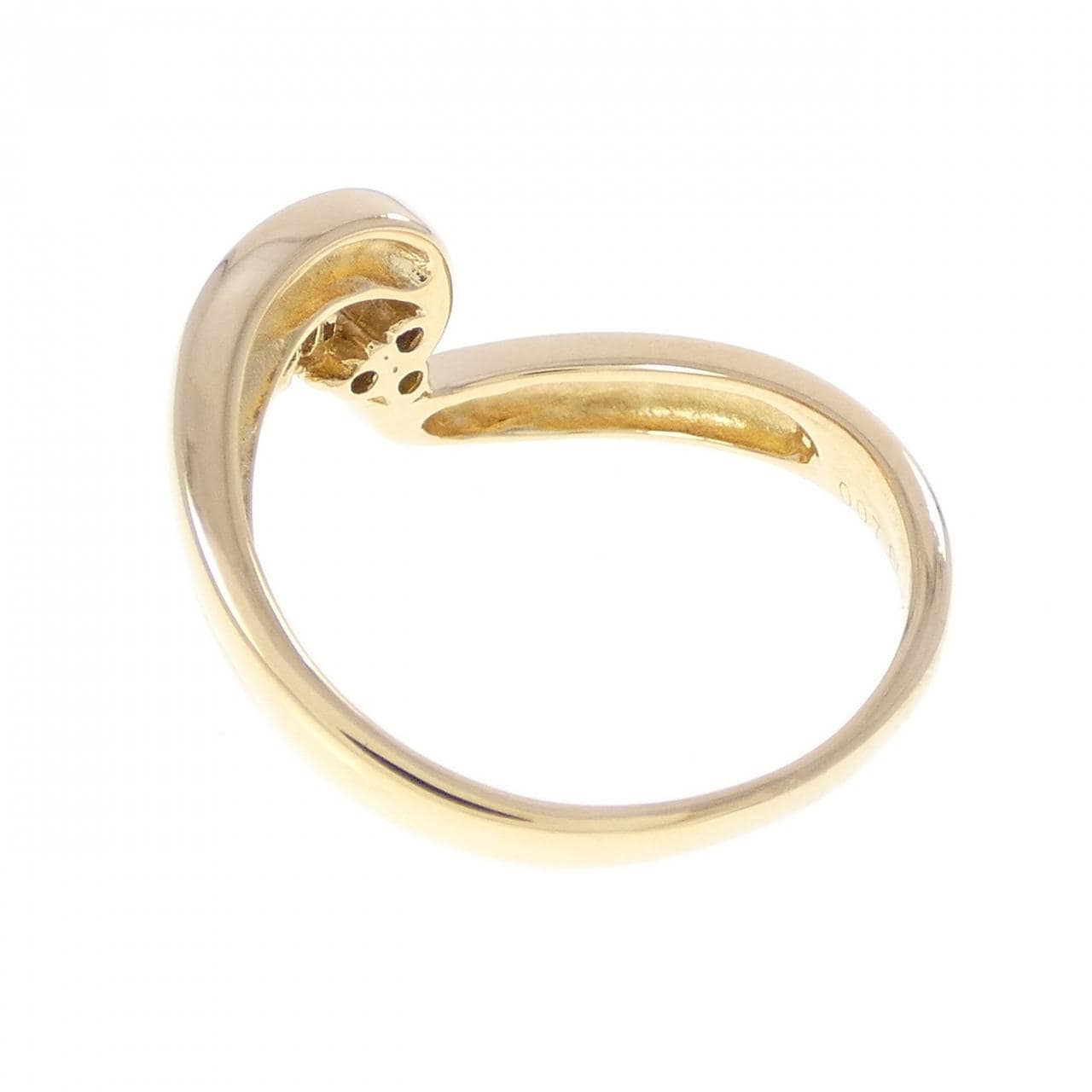 K18YG エメラルド リング 0.06CT