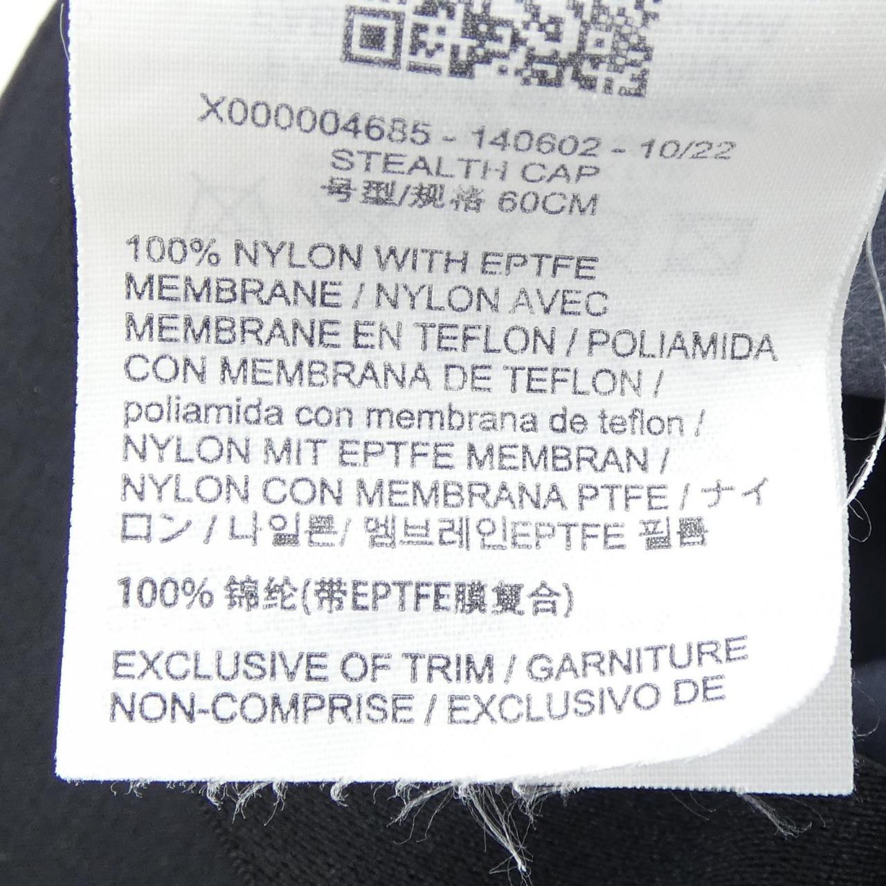 アークテリクスヴェイランス ARC'TERYX VEILANCE キャップ