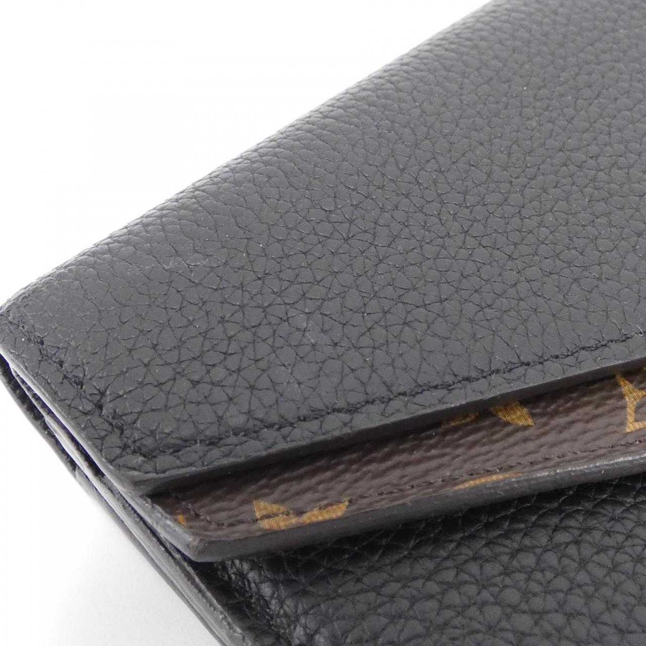 LOUIS VUITTON Monogram Portefeuille Double V M64319 Wallet