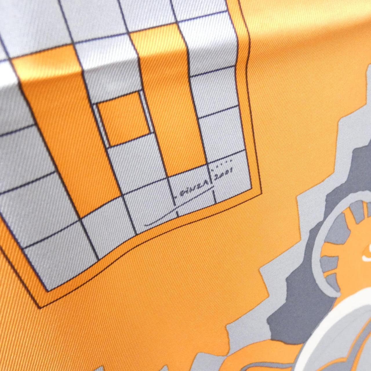 エルメス GINZA 2001 カレ スカーフ