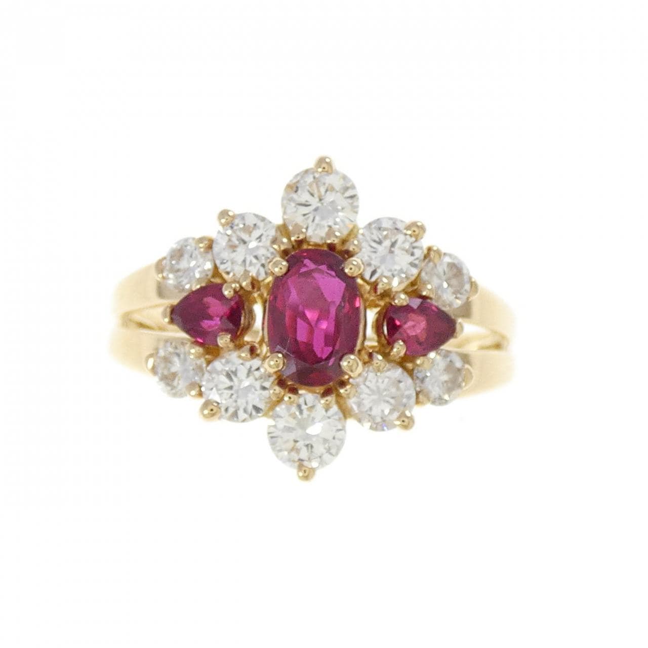 ショーメ ルビー リング