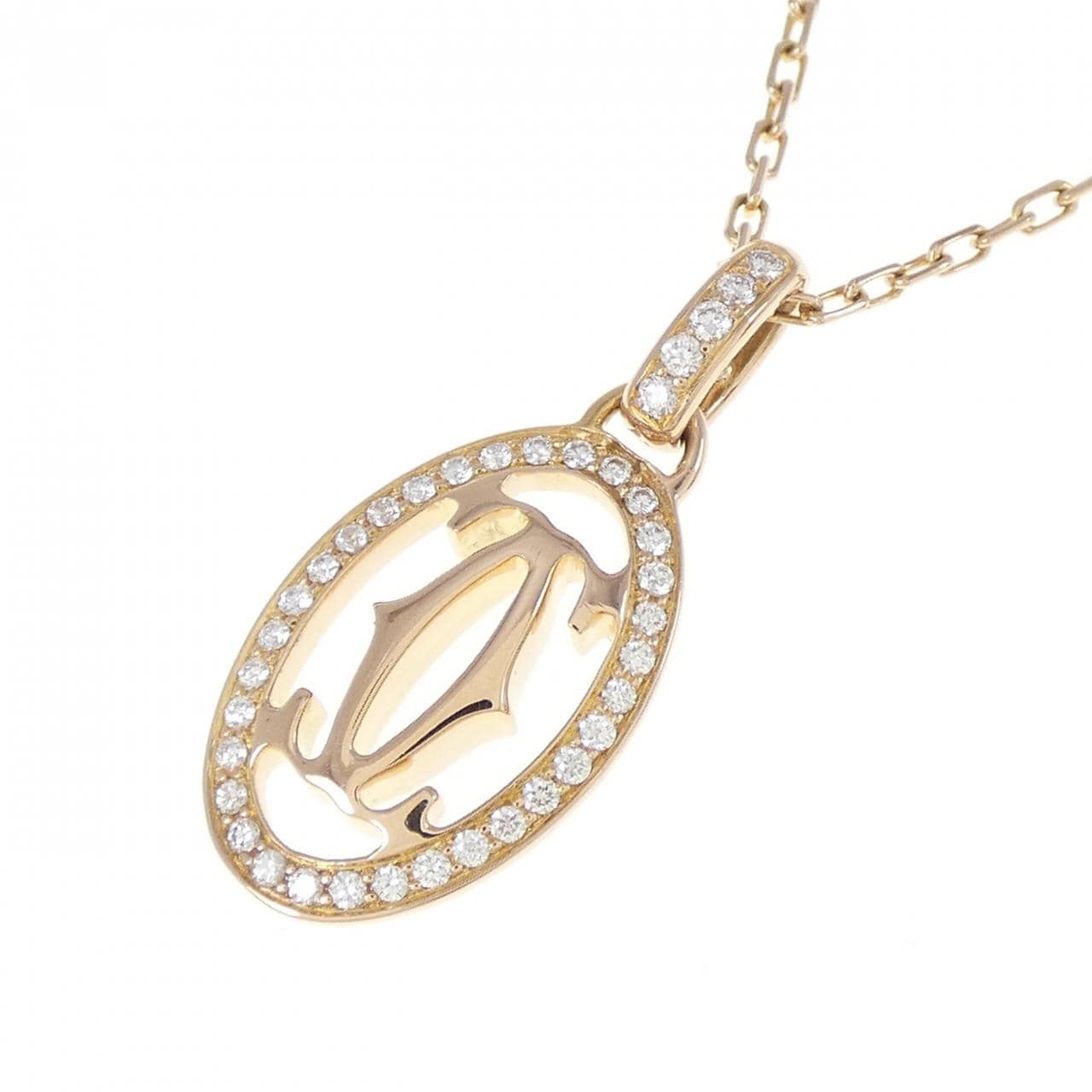 Cartier logo necklace